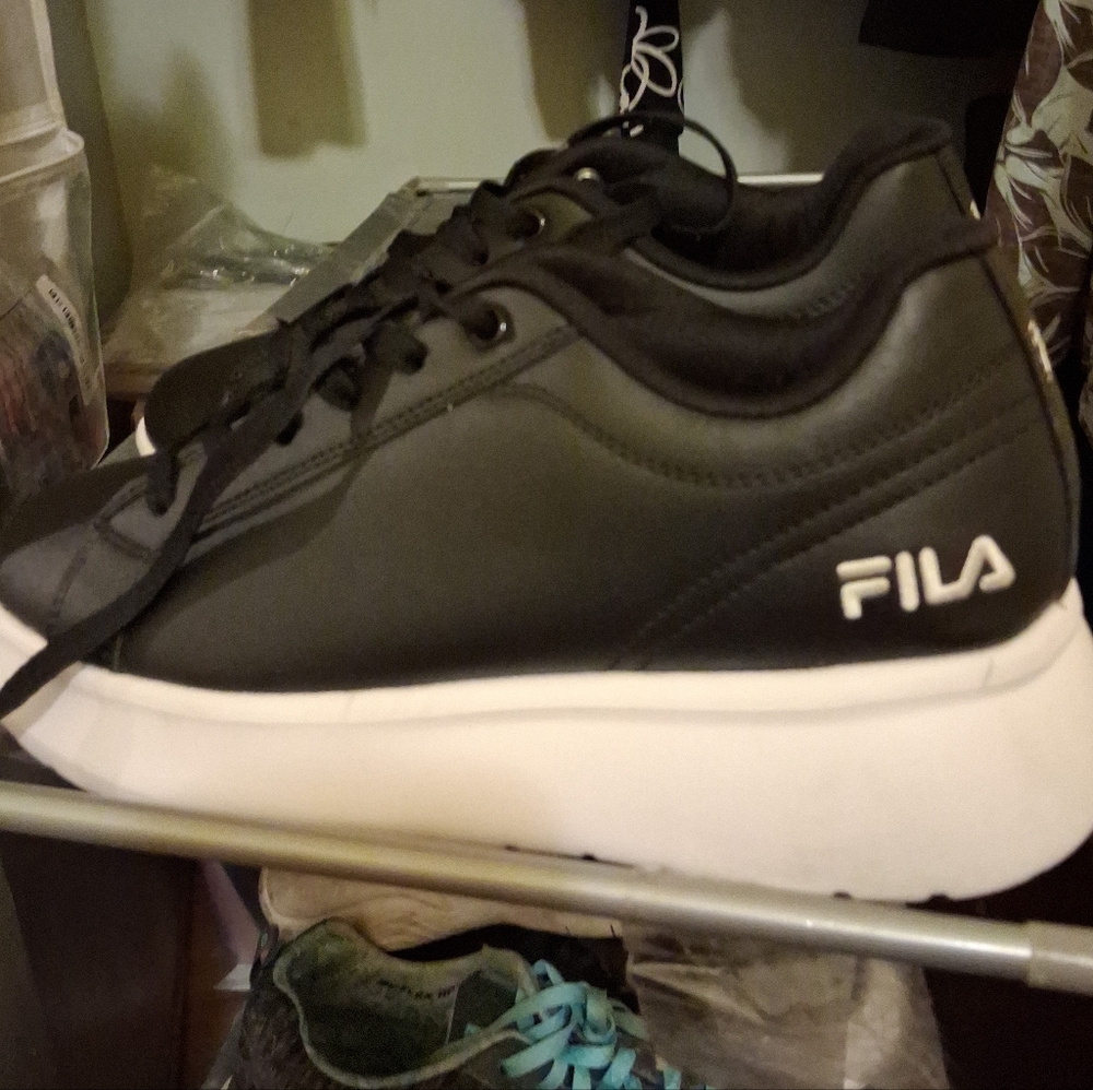 Fila Woman's Black Sneakers